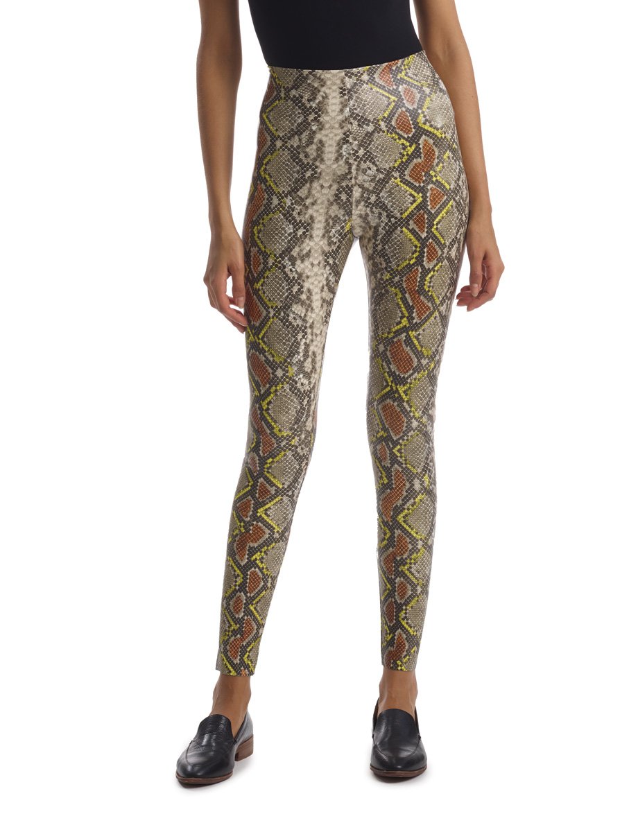 Commando Faux Leather Animal Leggings
